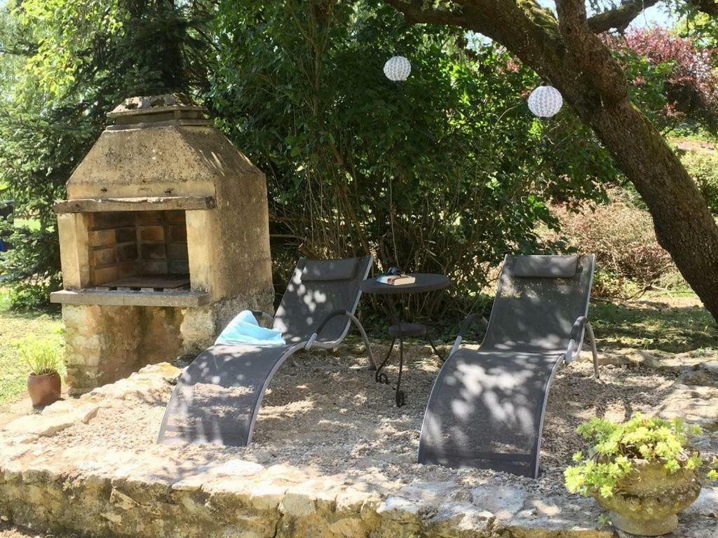 Rudelle Villa Thénac Buitenkant foto